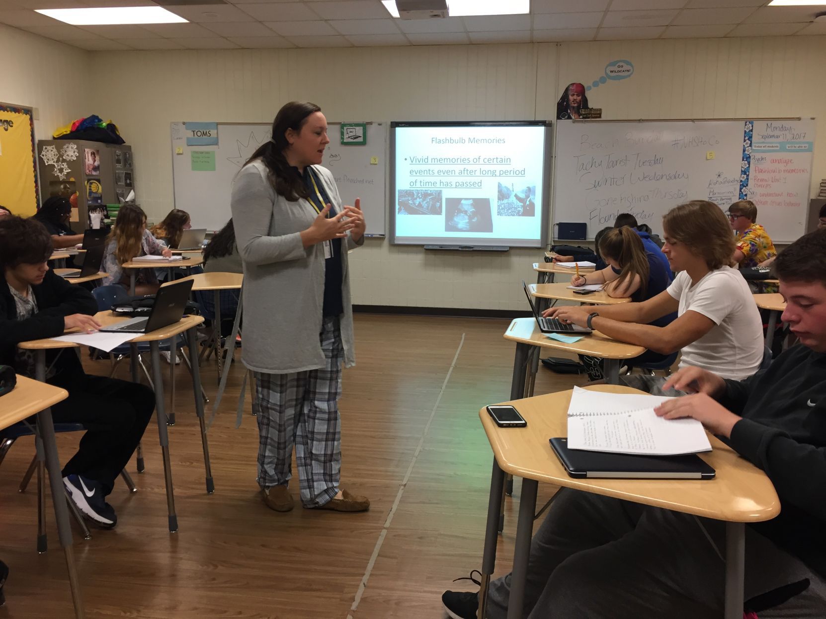 Allison Newman teaches at Davenport North High School